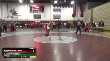 194 lbs Round 1 - Kanesha Hudson, Bonanza vs D`vernlyn Milovale, Valley