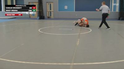 125 lbs Champ. Round 1 - Canaan Brummett, Cowley College vs Mikey Medina, Colorado Mesa University