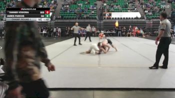 5A 150 lbs Champ. Round 1 - Tanner Vodosia, Hayden vs James Parcus, East Limestone