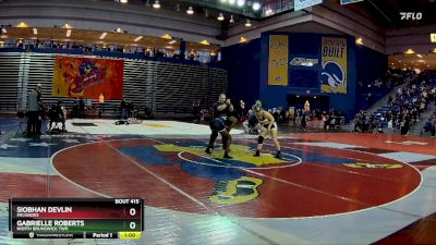 145 lbs Cons. Round 4 - Gabrielle Roberts, North Brunswick Twp. vs Siobhan Devlin, Palisades