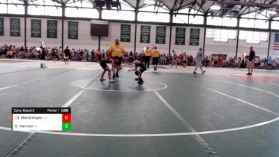 74-78 lbs Cons. Round 3 - Daniel Macatangay, Bolingbrook Jr. Raiders vs Dakota Harmon, Demolition Wrestling