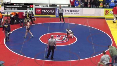 137 lbs Consi Of 8 #2 - Chelsey Renninger, Athens vs Amber Dingle, Saegertown