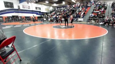 175 lbs Champ. Round 3 - Kelan Stever, San Clemente vs Santino Petrovich, Rancho Mirage