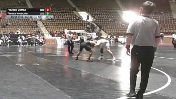 6A 165 lbs 3rd Place Match - Rives Whiddon, Gulf Shores vs Ruben Gomez, Brookwood Jr-Sr