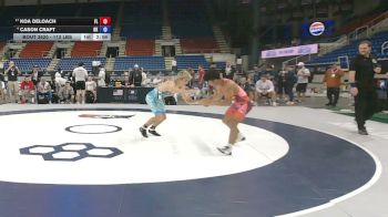 113 lbs Cons. Semis - Koa DeLoach, Florida vs Cason Craft, Oklahoma
