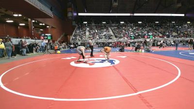 2A-132 lbs Champ. Round 1 - Mason Child, Cokeville vs Rylan Stauffer, Thermopolis
