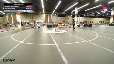 144 lbs 3rd Place - Miguel Gutierrez, Iron Sharpens Iron Wrestling Club vs Braden Lane, Gracie Barra Westchase Wrestling Club