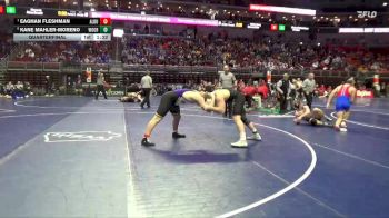 2A-285 lbs Quarterfinal - Eaghan Fleshman, Alburnett vs Kane Mahler-Moreno, Woodward-Granger