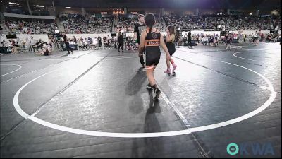 100 lbs Rr Rnd 1 - Emma Evans, Bartlesville Wrestling Club vs Nahmee Wildcat, Pawhuska