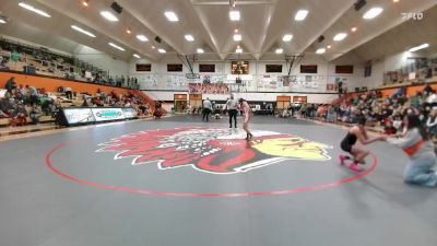 100 lbs Round 1 - Brylee Yoak, Rock Springs vs Natalia Mendoza, Rawlins