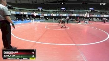 190 lbs Semis & Wb (16 Team) - Gavin Scott, Delaware Military Academy vs Tanner Franks, Mountain View