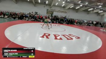 144 lbs Champ. Round 3 - Griffin Bower, Poudre vs Tony Macaluso, Pueblo County