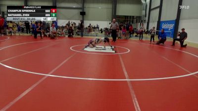 58 lbs Consi Of 4 - Champlin Sprenkle, Hanover vs Nathaniel Zven, Annandale