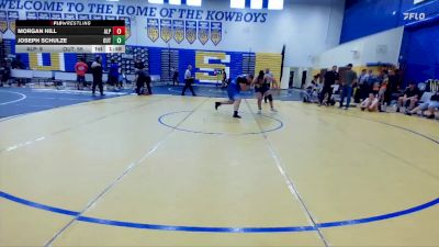 285 lbs Round 4 (8 Team) - Joseph Schulze, The Outsiders vs Morgan Hill, Alpha WC