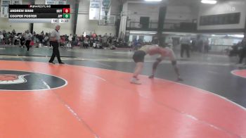 125 lbs Quarterfinal - Andrew Binni, Navy vs Cooper Foster, App State