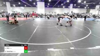 123 lbs Round Of 16 - Jacob Bell, Inland Elite vs Zaydin Sanchez, Roughriders