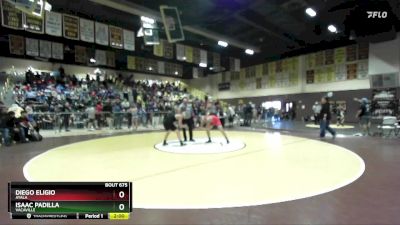 144 lbs Champ. Round 3 - Isaac Padilla, Vacaville vs Diego Eligio, Ayala