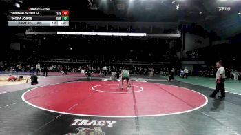 130 lbs Cons. Round 2 - Nora Jorge, Hilmar vs Abigail Schultz, Ceres