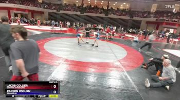 113 lbs Cons. Round 3 - Carson Osburn, Oklahoma vs Jacob Collier, Cushing Wrestling