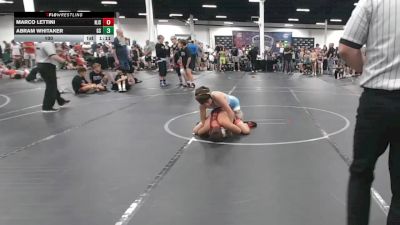 100 lbs Round 5 (6 Team) - Marco Lettini, NJ Squeeze vs Abram Whitaker, Goon Squad