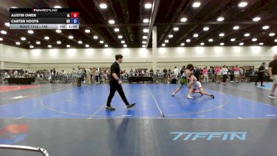 144 lbs Champ. Round 1 - Austin Owen, AL vs Carter Hoots, NC