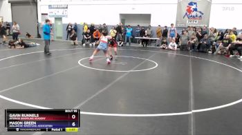 105 lbs Round 1 - Mason Green, Avalanche Wrestling Association vs Gavin Runnels, Interior Grappling Academy