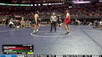 2A-285 lbs Champ. Round 1 - Jack Leng, Sheldon/South O`Brien vs Max Chapman, Creston