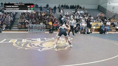 133 lbs Quarterfinal - Dawson Schmit, Upper Iowa vs Chase Beckett, Minnesota State