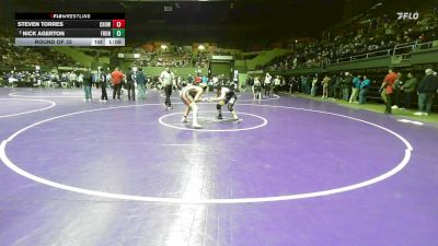 132 lbs Round Of 32 - Steven Torres, Chowchilla vs Nick Agerton, Frontier