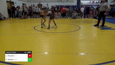 96 lbs Quarterfinal - Liam Fecanin, Elite vs Evan Becker, Penn Cambria