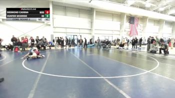 132 lbs Cons. Round 2 - Desmond Cadena, Morgan vs Hunter McBride, Ridgeline