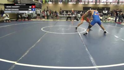 215 lbs Quarters - Meric Hagarty, Immortal Athletics WC vs Victor Esparza, Iowa