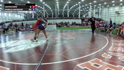 125 lbs Aaliyah Davis, Kentucky vs Isabella Easterling, Arkansas Red