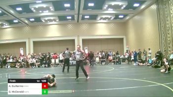 78 lbs Final - Ausome Guillermo, Coachella Valley WC vs Greyson McDonald, Naples Bears WC