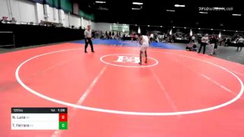 120 lbs Consolation - Noah Luna, NC vs Tyler Ferrara, NY