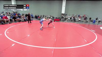 150 lbs Caden Yanarella, Pennsylvaniia Red vs Jaxon Workman, Team Michigan - Red