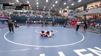 120 lbs Semifinal - Oliver Pulliam, Allen Blue vs Nathan Reilly, Cedar Park