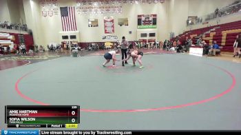 235 lbs Quarterfinal - Amie Hartman, Mountain Home vs Sofia Wilson, Twin Falls