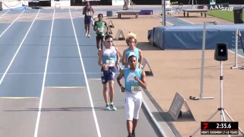 Youth Boys' 3k Race Walk, Finals 1 - Age 17-18