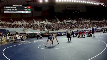 114-D2 Quarterfinal - Sienna Taylor, San Manuel Jr./Sr. High School vs Kaliyah Molina, Yuma Catholic High School