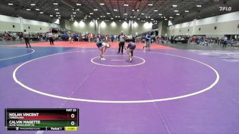 138C Champ. Round 1 - Nolan Vincent, Timberland vs Calvin Magette, Alma-Wabaunsee HS