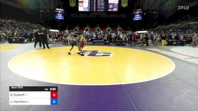 106 lbs Cons 16 #2 - Bobby Rutkoff, AL vs Joseph Hamilton, IN