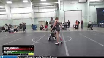 88 lbs Round 6 (8 Team) - Jaron Bensinger, NCWAY vs Jameson Burns, Ranger WC