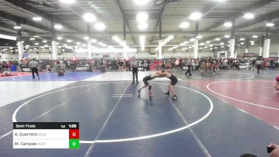 81 lbs Semifinal - Abel Guerrero, Oceanside WC vs Mikey Campas, Mustang WC