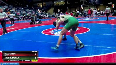 6A-144 lbs Semifinal - Trevor Kantor, Blessed Trinity Catholic vs Paul Childs, Pope