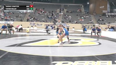 132 lbs Quarterfinal - Tatum Millet, Oldham County vs NaRae Compton, Madison Central