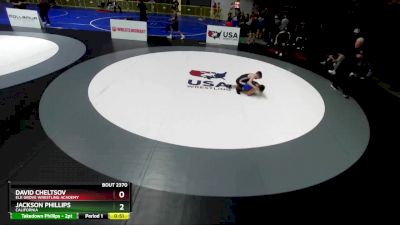 83 lbs Cons. Round 5 - Jackson Phillips, California vs David Cheltsov, Elk Grove Wrestling Academy