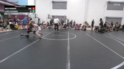 92 lbs Round 2 (6 Team) - Nick Hobson, GPS Blue vs Luke Pluchino, Taylor Hammers