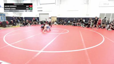 153 lbs Semifinal - Jacob Kennedy, Dayton Bandits-HS vs Parker Jones, Nolensville-HS