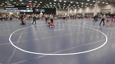 82 lbs 3rd Place Match - Bradey Bleich, Pennsylvania vs Eli Lovasco, Monster Garage Wrestling